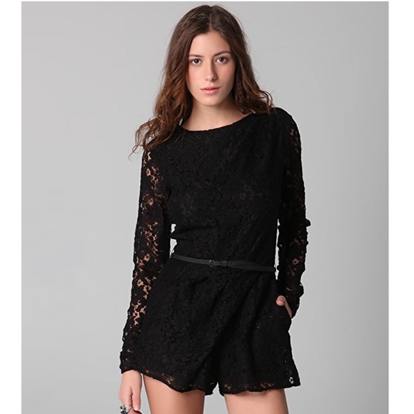 NWT Dolce Vita Jaiden Lace Floral Romper Large - Picture 3 of 10